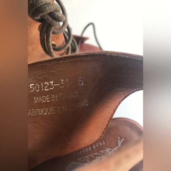 Jeffrey Campbell X Free people Minimal Lace Up Heels Size: 6 - Picture 12 of 15